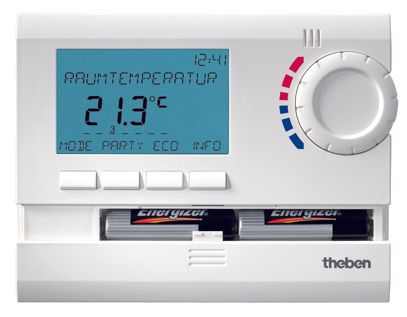THEBEN Digital-Uhrenthermostat, 7 Tage, Textzeile, 2 Draht-Anschluss THEBEN Digital-Uhrenthermostat, 7 Tage, Textzeile, 2 Draht-Anschluss